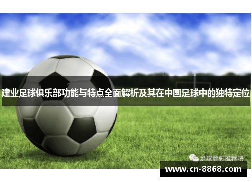 建业足球俱乐部功能与特点全面解析及其在中国足球中的独特定位 建业足球俱乐部功能与特点全面解析及其在中国足球中的独特定位