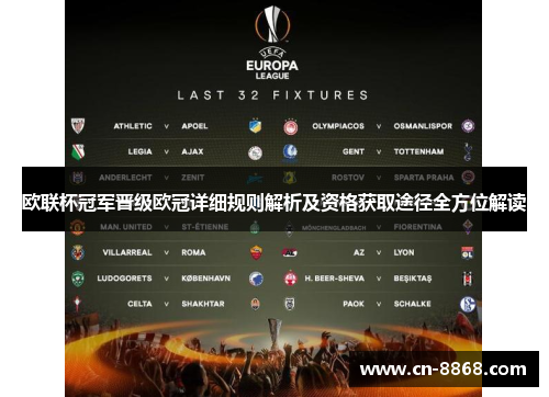 欧联杯冠军晋级欧冠详细规则解析及资格获取途径全方位解读